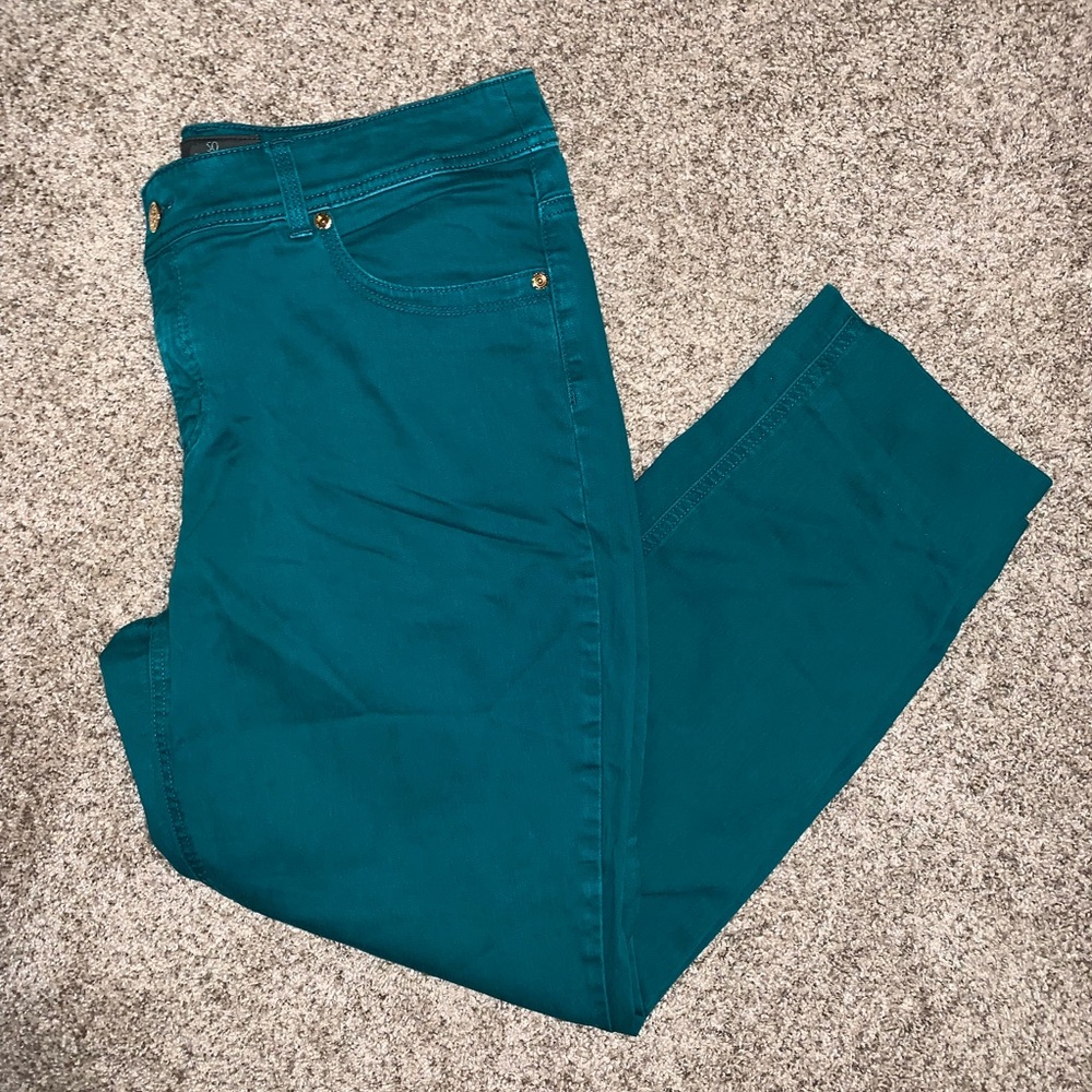 Chico’s So Slimming Ankle Jeans.